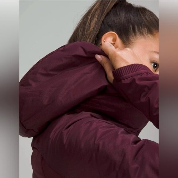 Lululemon DOWN FOR IT ALL JACKET 700 Down & PrimaLoft Hoodie Size 6 Outdoor - Picture 3 of 12